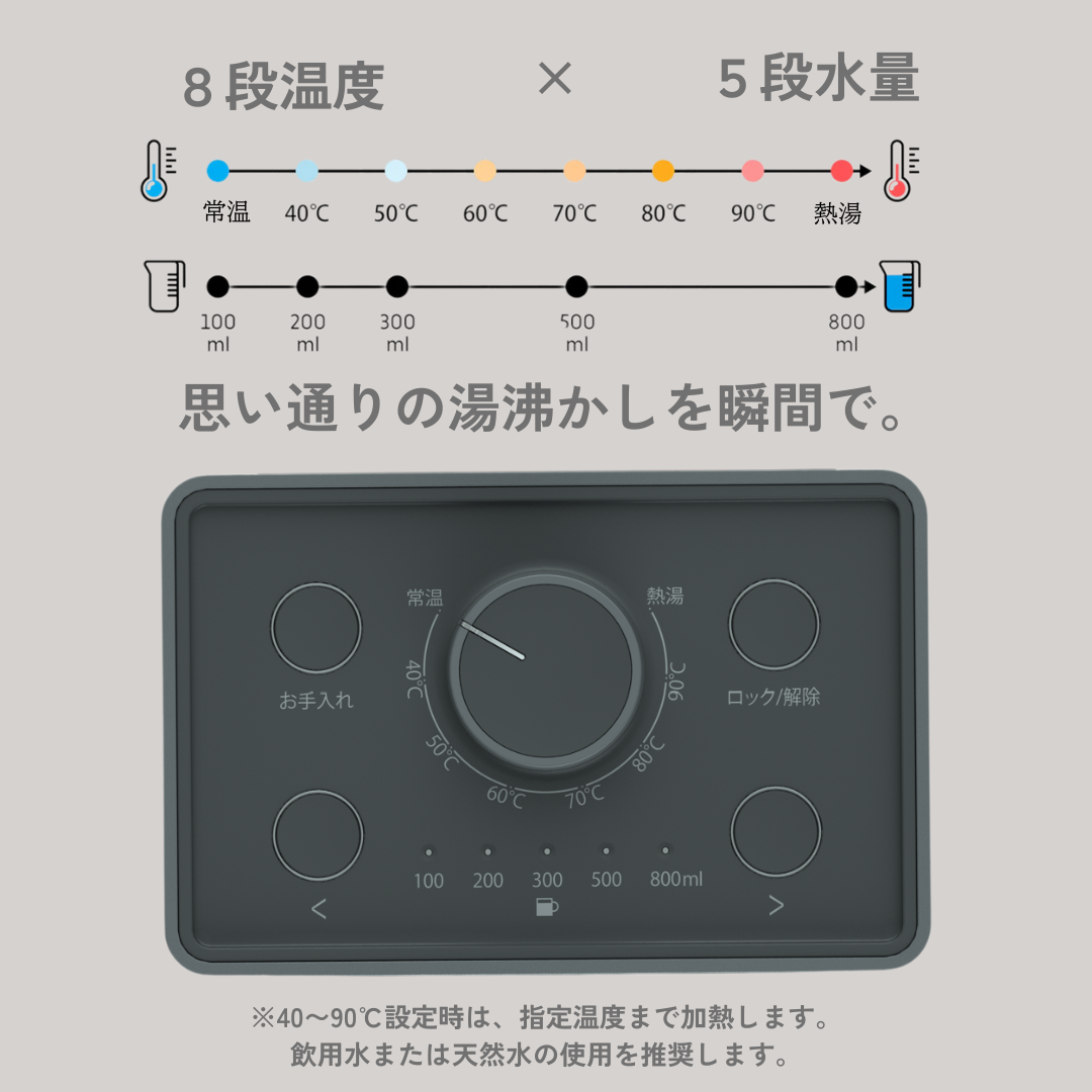 SmartHotウォーターディスペンサー