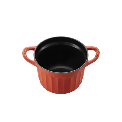 BUYDEEM  琺瑯鍋  16cm コイレッド  炊飯鍋