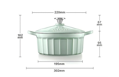 BUYDEEM　ホーロー鍋　22cm