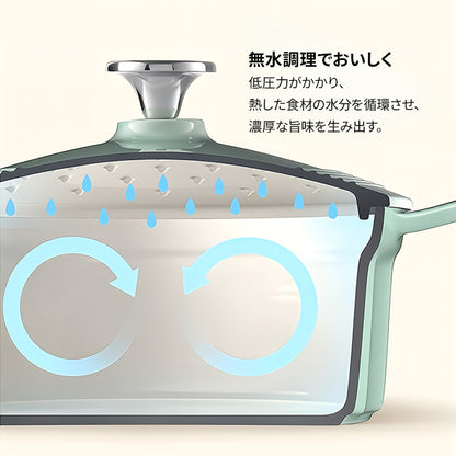 BUYDEEM　ホーロー鍋　22cm